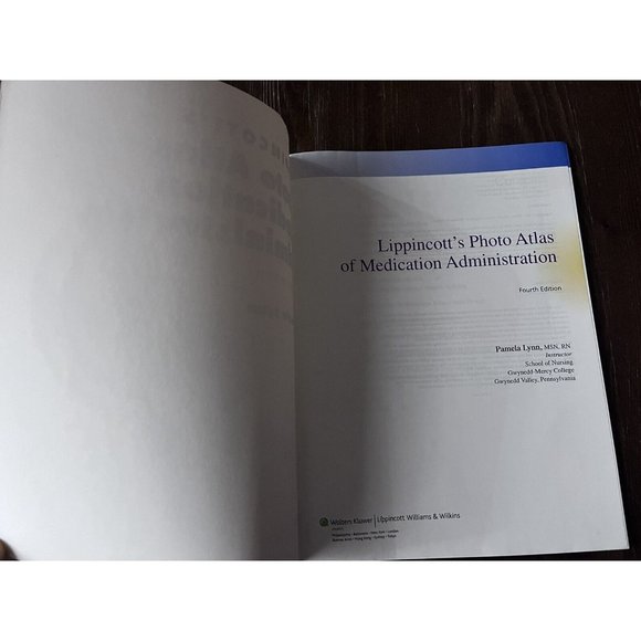 Lippincott's Photo Atlas of Medication Administration by Pamela Lynn (2010,... - Picture 3 of 6